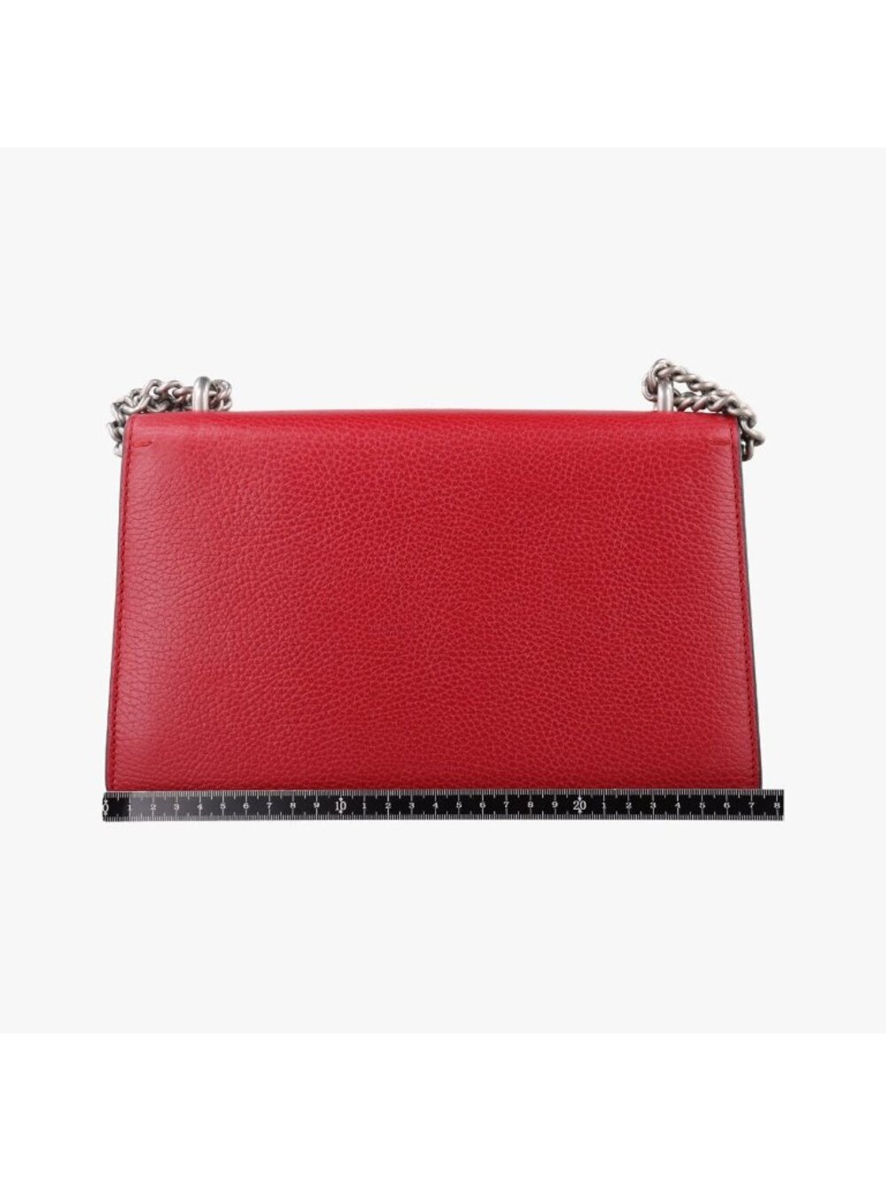 Gucci Dionysus Red Leather Shoulder Bag - Picture 2 of 16